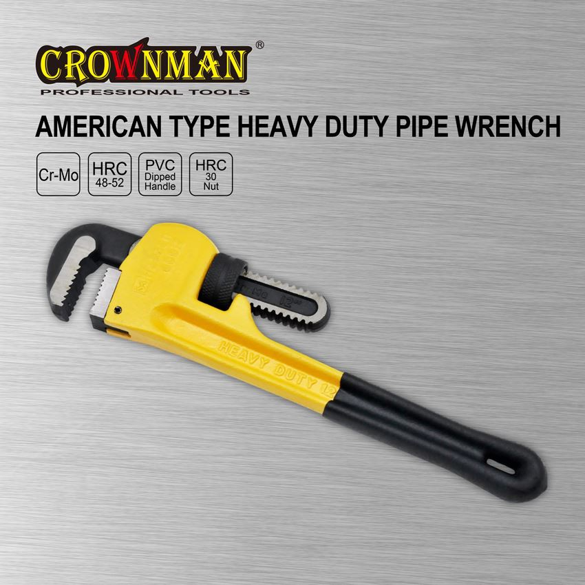 llave para tubos profesional tipo americano para trabajos pesados ​​(5)