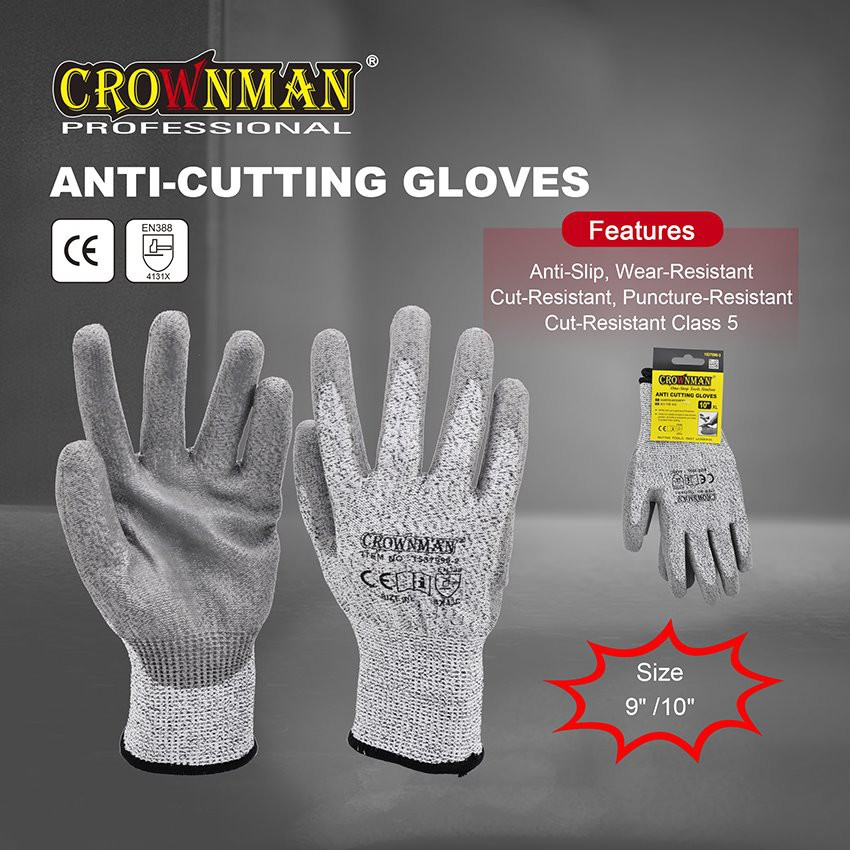 1537999 Gants anti-coupure avec certificat CE 1