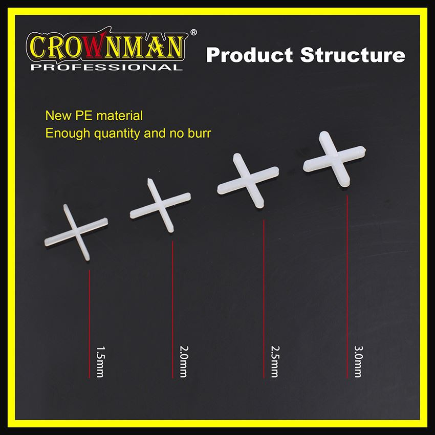 Espaciador cruzado de azulejos de plástico-6